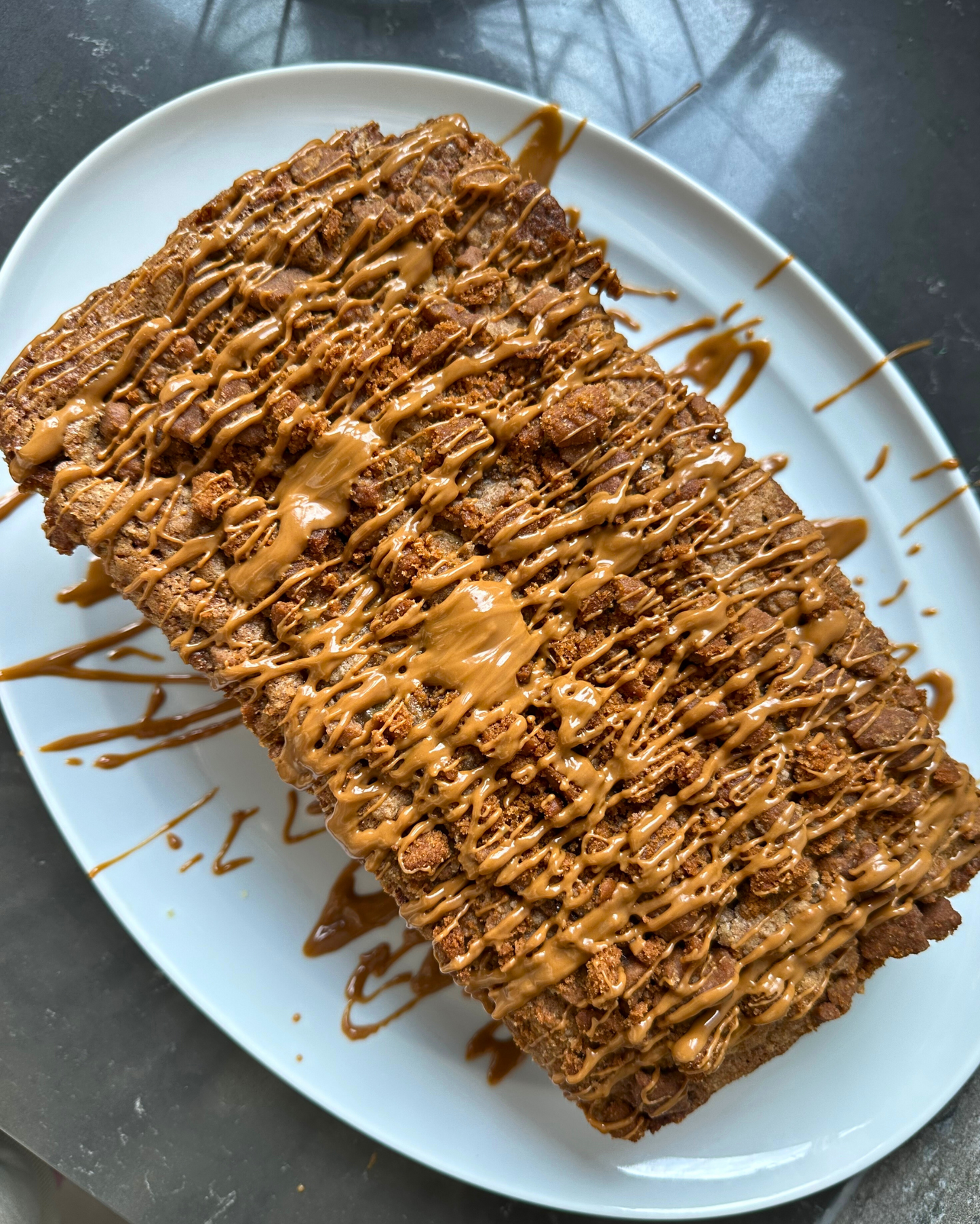 Biscoff Banana Bread