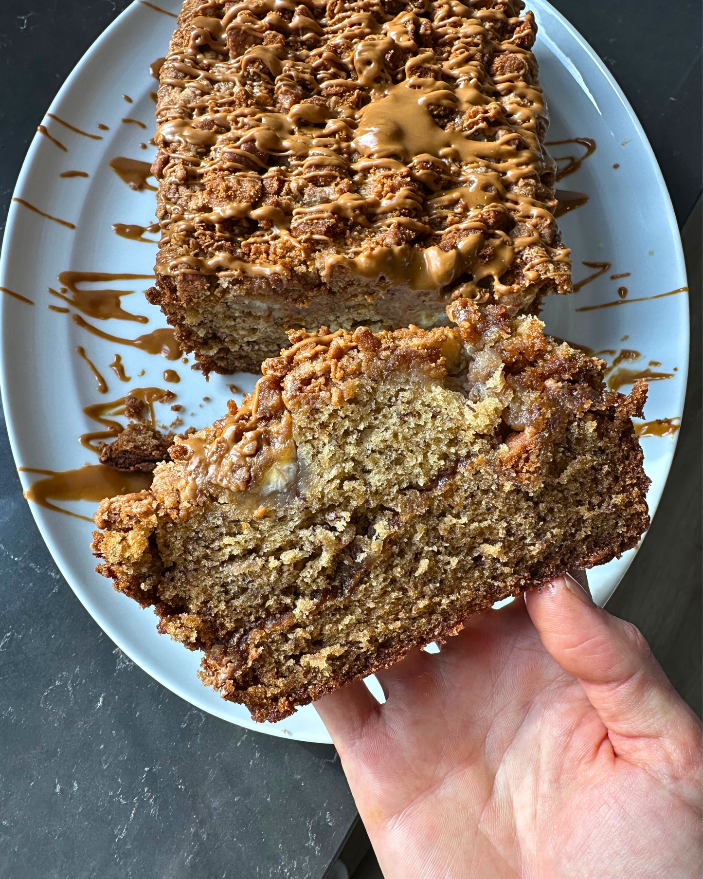 Biscoff Banana Bread