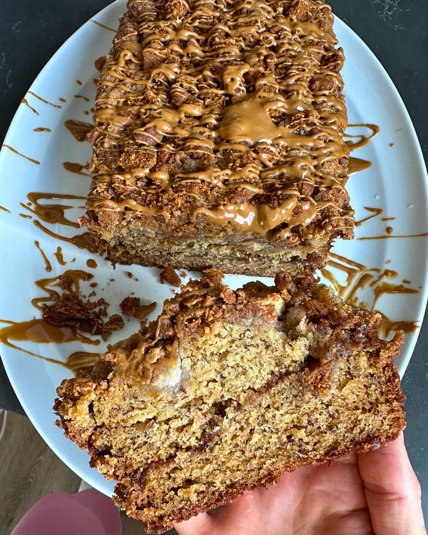 Biscoff Banana Bread